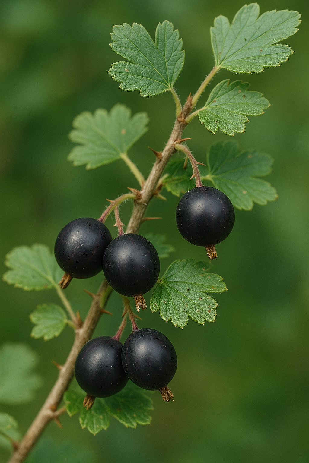 Black Gooseberry Bush Bare Root
